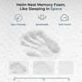 thumbnail image 3 of Heim Nest 10" Twin Memory Foam Mattress with Cooling Cover, 3 of 5