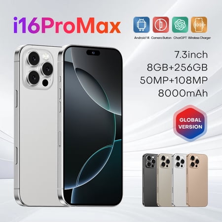 i16promax 8+256GB Smart phone 5G+WIFI-Android 14.0