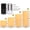 Ivory 12 Pack (D:3" x H:3"4"5"6"), variant on Flickering Led Candles With Birch Bark Effect - Set Of 9-operated Real Waxar 10-key Remote Control 2/4/6/8 Hour Timer