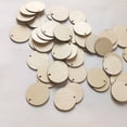 thumbnail image 3 of Naiovety 250 piezas de accesorios de sin terminar, multiusos, redondos, para manualidades, rebanadas de madera, accesorios para hacer manualidades Decoración del hogar Naiovety HA011968-00, 3 of 6