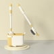thumbnail image 1 of Artículos esenciales para dormitorios, suministros de limpieza, cepillo de inodoro, sistema de limpieza de inodoros, cepillo de inodoro de pared, mango largo antideslizante, cerdas suaves, limpia fáci, 1 of 8