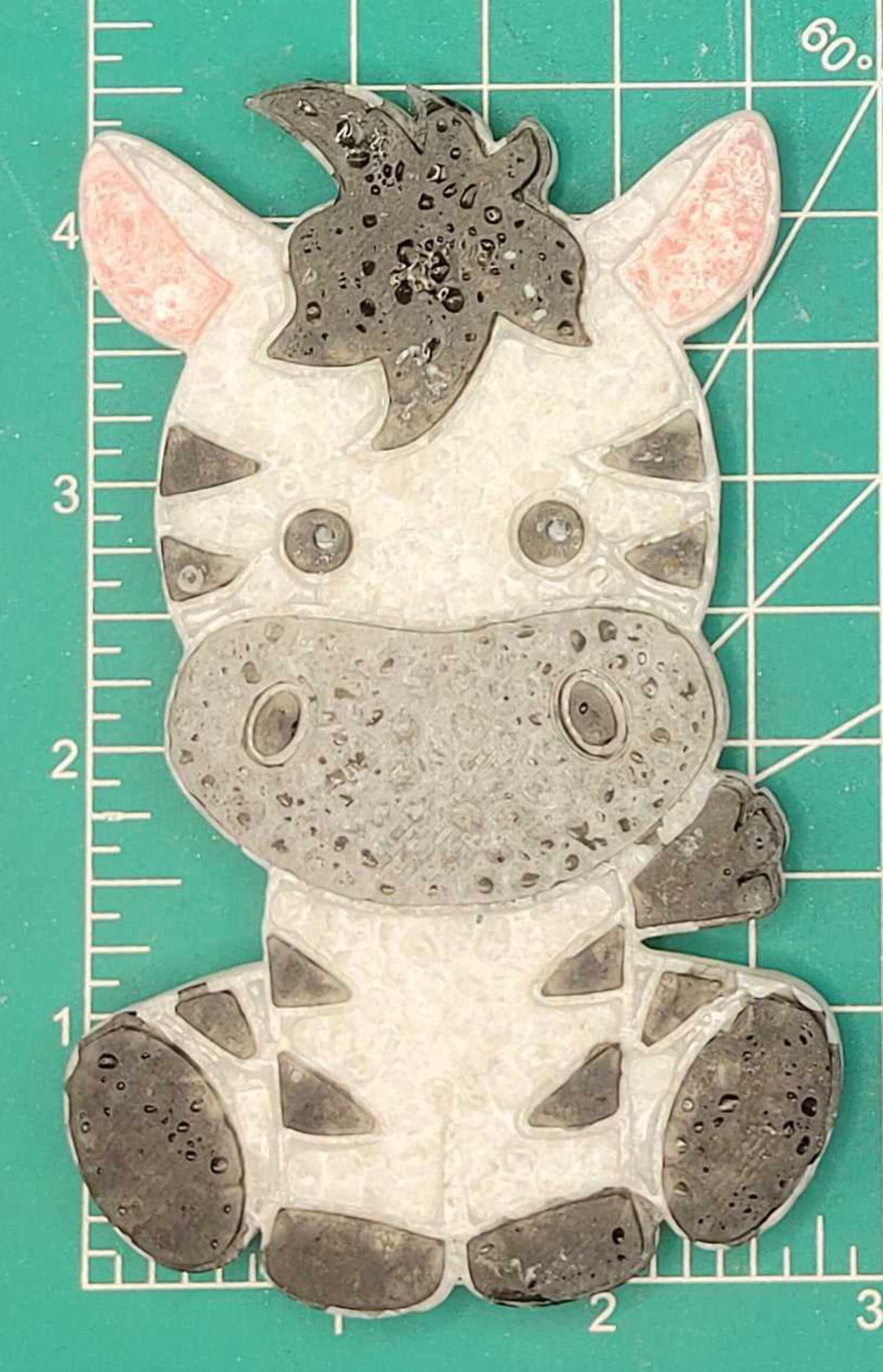 Baby Zebra Silicone Freshie Mold