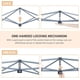 thumbnail image 5 of Songqin 10x10 1-Person Setup Pop Up Canopy Tent, Instant Portable Commercial Canopy Tent, Outdoor Gazebo with 1-Button Push, Wheeled Bag & 4 Sandbags for Home, Party & Outdoor Activities, Beige, 5 of 18