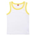 thumbnail image 4 of KHONTS Girls Boys Tank Tops Racerback Cami Undershirts Kids Sleeveless Athletic Pajama Tee Tops,Size 2-15 Years Yellow 170, 4 of 4