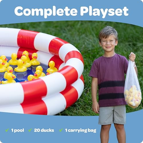 Duck Pond Matching Game, Carnival Games for Kids Ages 4-8, Easter Gift, Outdoor Summer Toy
