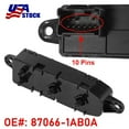 thumbnail image 3 of Power Seat Control Switch for 2013-2018 Nissan Altima Murano Pathfinder, 3 of 6