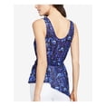 thumbnail image 2 of Rachel Roy Womens Wrap Knit Blouse, Blue, Large, 2 of 2