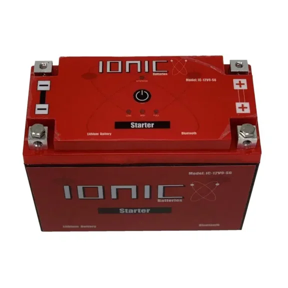 Ionic Lithium 12V S6 | 720 CA | LiFePO4 Starter Battery   Bluetooth