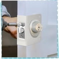 thumbnail image 2 of New Locking Door Reinforcement Plate 2-1/8 Inch Single Hole 2-3/8 Inch Back Plate Hole Door Reinforcement Repair Home, 2 of 7