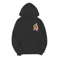 thumbnail image 3 of VBARHMQRT Womens Two Piece Outfits Plus Size Rave Outfits for Women Womens Two Piece Outfits Sets Hoodie Sweatshirt and Long Sweatpants Jogger Workout Set Fall Tracksuit Sweatsuits, 3 of 5