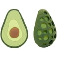 thumbnail image 2 of Mordera de aguacate en 3D de silicón Antsy Pantsy silicon 1 pieza verde, 2 of 4