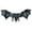 Black, variant on Halloween Dinosaur Costume Wing, Adult Role Play Non Woven Design, Carnival Party Cosplay Accessory, Wing for Halloween Carnival Costume Party