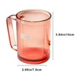thumbnail image 3 of sruoe Mouthwash Cup, Bathroom Tumblers, Toothbrush Holders Mugs, Toothbrush Cups for Bathrooms, Brushing Cups, Bathroom Tumbler Mug, Reusable Drinking Cup, Plastic Toothbrush Cups, 3 of 5