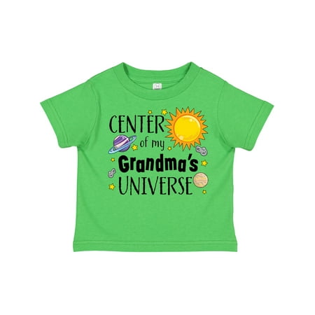 

Inktastic Center of My Grandma s Universe Gift Toddler Boy or Toddler Girl T-Shirt