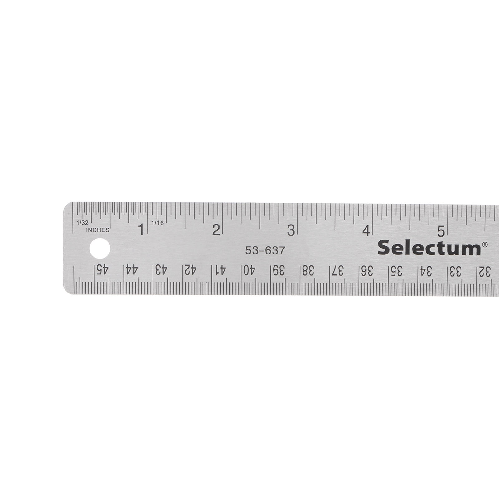 Uxcell Stainless Steel Rulers with NonSkid Backing 45cm/18" Inch and