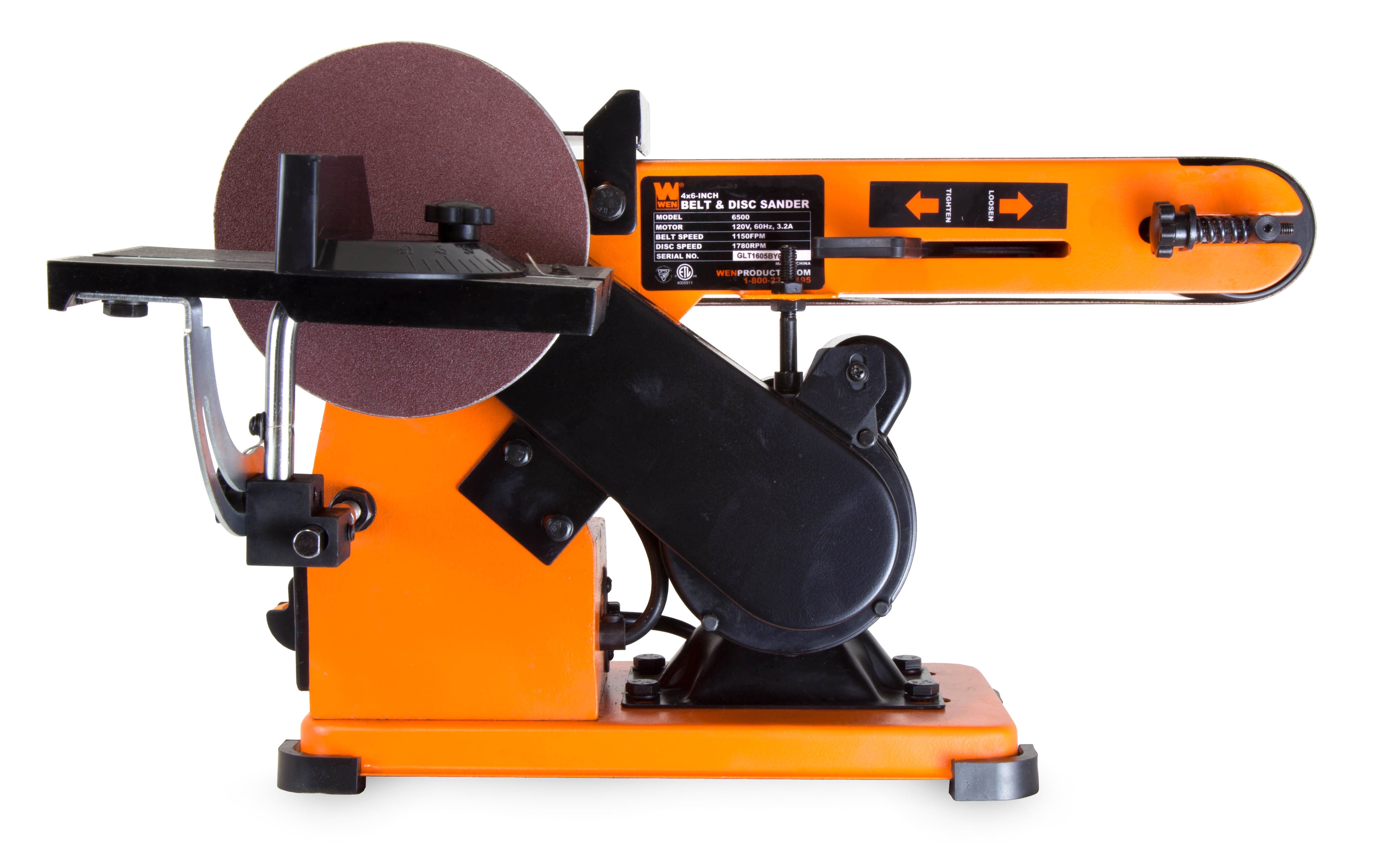 Belt and 6-Inch Disc Sander 
