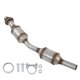 thumbnail image 2 of 16337 Kit de convertidor catalítico Convertidor catalítico de escape Estándar original Acero resistente al desgaste Alto flujo con arandela de soporte para automóvil ANGGREK Otros, 2 of 8