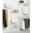 thumbnail image 3 of ClosetMaid 5636 Closet Super-Slide Organizer Kit Steel White Vinyl-Coated, 3 of 5