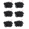 thumbnail image 1 of 600 Piezas de Insertos de Tubo Cuadrado de Plástico Tapas Ciegas de Extremo 20 mm x 20 mm Negro, 1 of 8