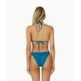 thumbnail image 2 of PQ Swim Women's Mara Detail Bikini Bottoms - Moderate Rise, Fuller Coverage - Full (Turquoise Tides, Medium), 2 of 6