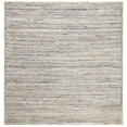thumbnail image 1 of Safavieh Cape Cod Collection CAP250A Handmade Flatweave Jute Area Rug, 6' x 6' Square, Natural / Blue, 1 of 1