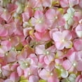 thumbnail image 2 of Efavormart 11 Sq ft. | Pink / Cream UV Protected Hydrangea Flower Wall Mat Backdrop - 4 Artificial Panels, 2 of 11
