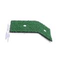 thumbnail image 2 of Basking Platform, Acrylic Simulation Green Grass Tortoise Resting Terrace  Ramp  Ladder Tortoise Climbing Ladder For Aquarium Fish, 2 of 8