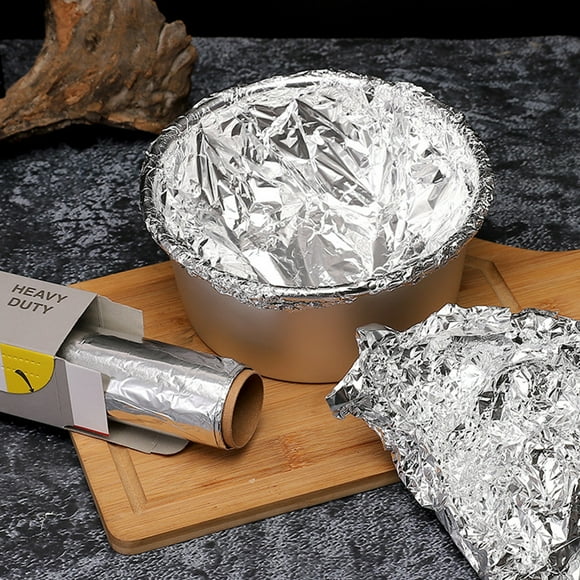 Wrap Food Aluminum Foil Sheets, Barbecue Baking Restaurant Thickened Foil Paper