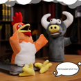 thumbnail image 5 of H1 Marioneta de mano de animal YONGSHENG juguete de felpa suave, 5 of 5