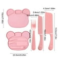 thumbnail image 3 of Plastic Baby Food Preparation Cutting Board and Knife Set, Safe and Practical Kitchen Tool for Meal Prep, Perfect for Home Cooking and Outdoor Picnics, 3 of 6