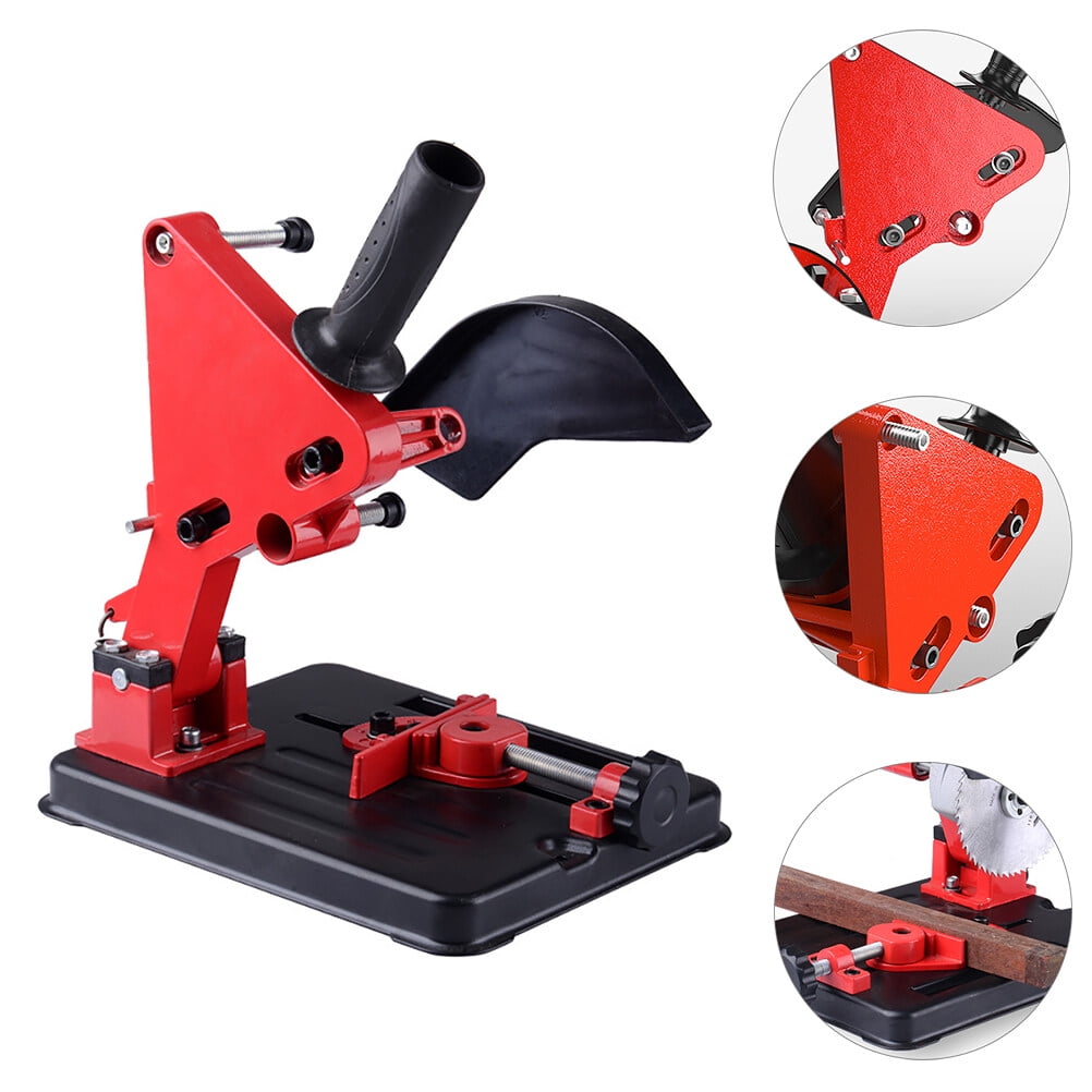 Angle Grinder DIY Angle Grinder Cast Iron Stand Grinder Holder Cutter Support Bracket Holder