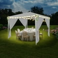 thumbnail image 2 of COBIZI Party Tent 10x10 Canopy Tents for Parties with 4 Removable Sidewalls, Waterproof Outdoor Tent for Weddings and Events, 2 of 8