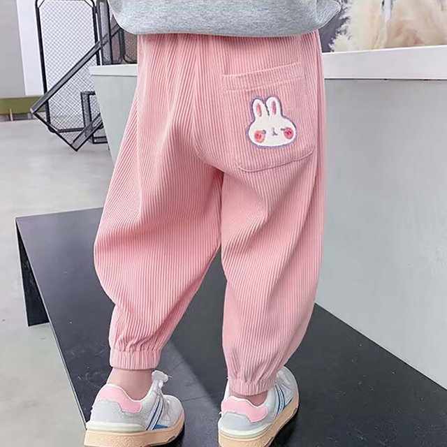 All-match Sports Ankle-length Sweatpants For Middle And Large Children