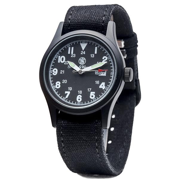 smith & wesson men's nato field watch