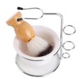 thumbnail image 3 of Shaving Brush Holder Shaving Soap Bowl Kit Portable Household Shaving Tools Set for Men, 3 of 7