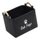 thumbnail image 5 of Organizador de juguetes para perros jinwen cesta rectangular para artículos de cachorros para ropa de mascotas mantas Gris oscuro 14,96 x 9,84 x 7,09 pulgadas, 5 of 8