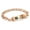 Gold, variant on 8.5 in Interchangeable medical alert bracelets for men women Stainless steel type 1 diabetes medical bracelets