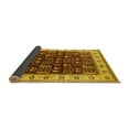 thumbnail image 2 of Ahgly Company Indoor Rectangle Oriental Yellow Industrial Area Rugs, 7' x 9', 2 of 4