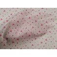 thumbnail image 4 of oneOone Cotton Poplin Fabric Blue & Peach Flower Floral Printed Fabric 1 Yard 42 Inch Wide, 4 of 4