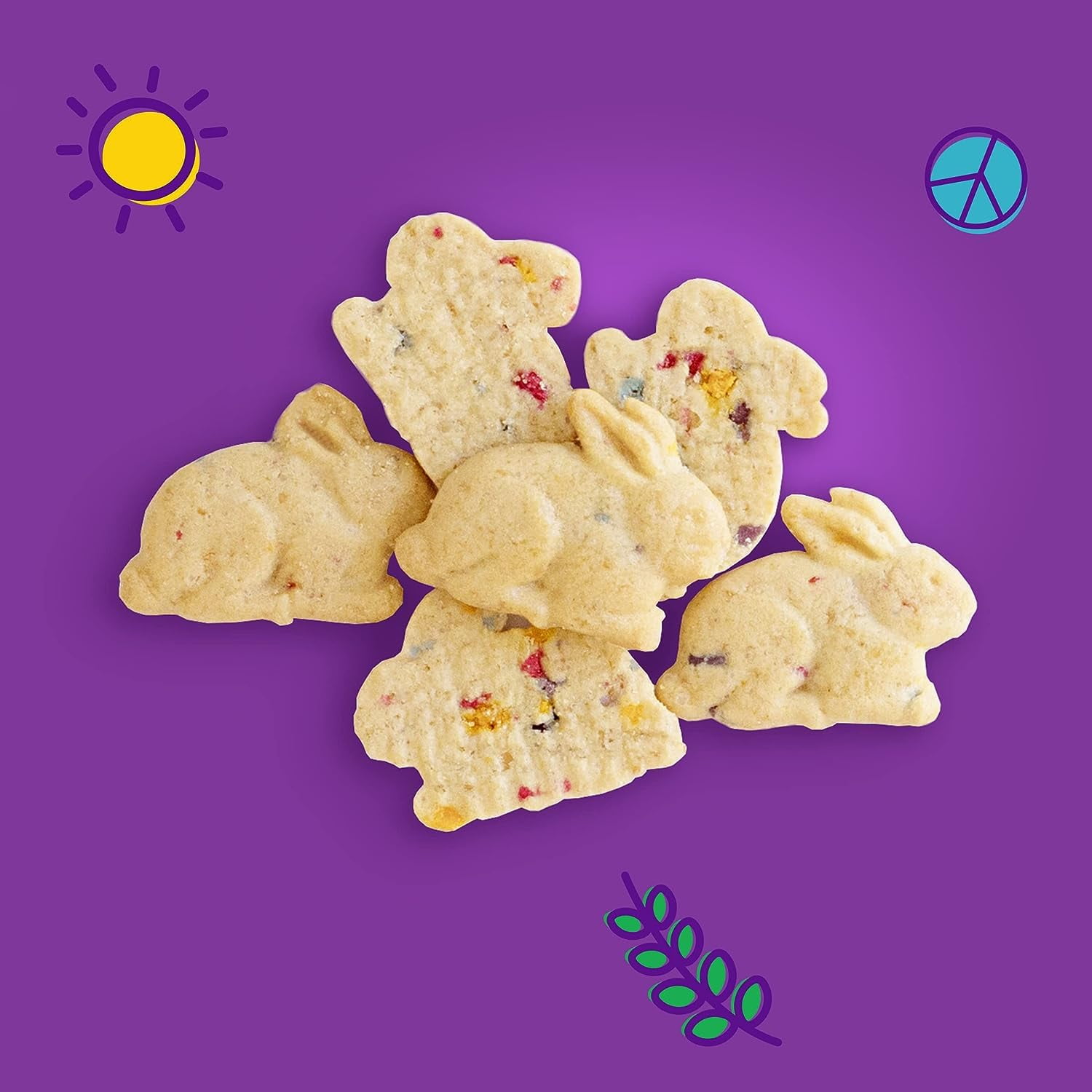 Annie's Organic Birthday Cake MSF2&nbsp;Bunny Grahams and Cheddar Bunnies Snack Pack 36 Count, 36 oz