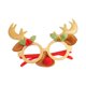 thumbnail image 3 of Gafas de disfraz creativas y divertidas, flexibles y navideñas. astas doradas, 3 of 8
