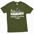 thumbnail image 5 of Funny down to earth type Halloween party tee shirt skeleton shirt men's unisex funny tee (Medium Navy Blue), 5 of 7