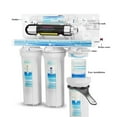 thumbnail image 4 of Geekpure 6-stage Reverse Osmosis Drinking Water Filter System With Ultraviolet Sterilizer Filter-75GPD, 4 of 10