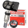 thumbnail image 1 of Sensor TPMS Autel, 1 sensor MX, 315 MHz + 433 MHz, válvula metálica, 1 of 7
