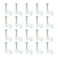 thumbnail image 1 of Unique Bargains Cable Clips, 100 Pack 5mm Nail in Cable Clips Circle Cable Clamps Cable Tacks Cord Clips, 1 of 6