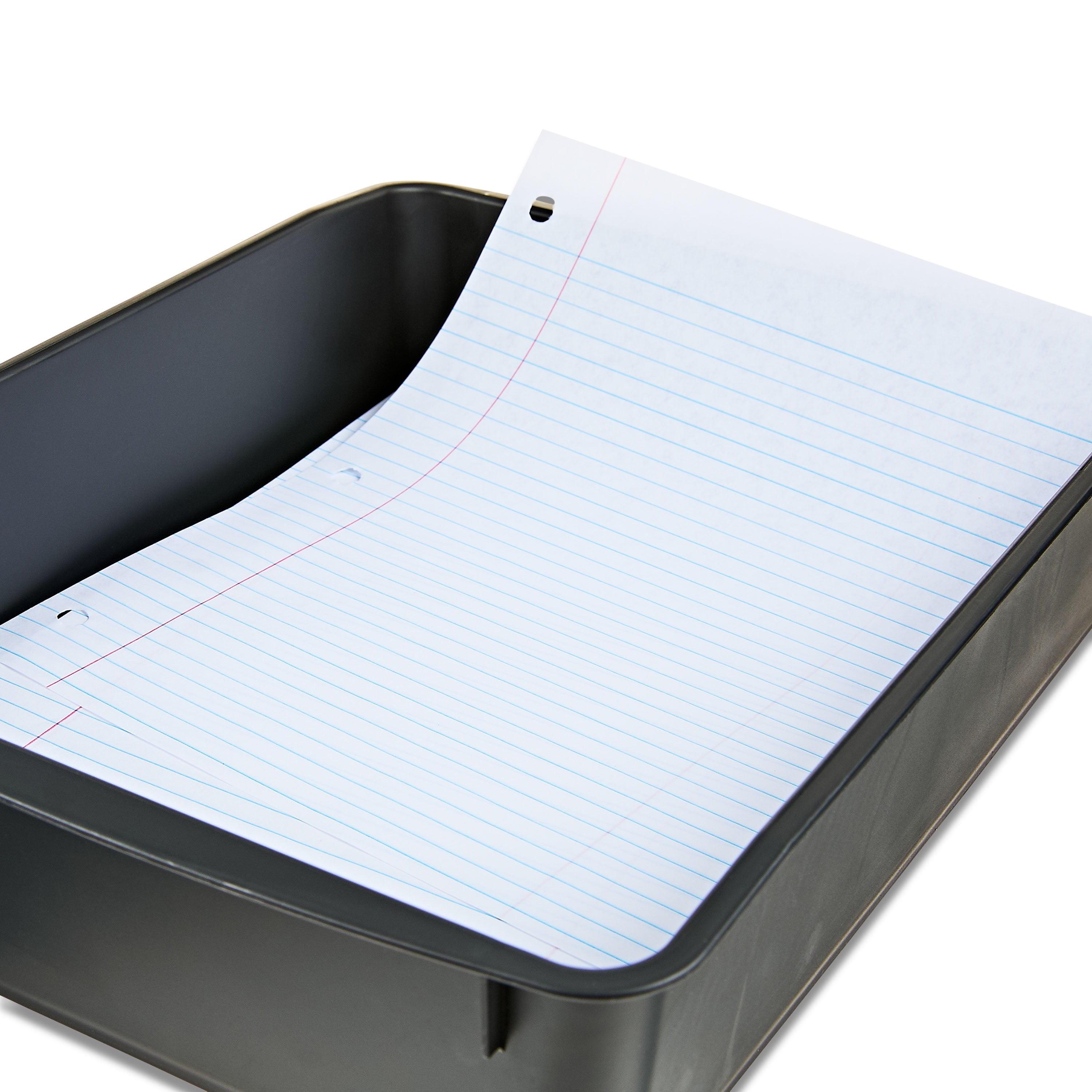 Pen+Gear Paper Tray, 13.15 x 10.25 x 2.95 in, Black, 7-Pack