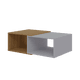thumbnail image 3 of Mesa de Centro Madik Estilo Moderno Combinado Blanco/Almendra 704.0023, 3 of 5