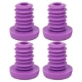 thumbnail image 4 of Tapas de extremo moradas para un bloqueo de agarre seguro, accesorios para bicicletas, tapones para manillar de bicicleta de montaña, 4 of 8