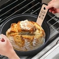 thumbnail image 4 of Funda Para Pan De Silicona, Alfombrilla Para Hornear Antiadherente Reutilizable Con Largo Para Pan, Galletas, Pizza En Horno -40F A 480F Segura Para, 4 of 7