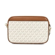 Michael Kors Jet Set Ladies Large Two Tone Leather Camera Bag 32H9GT9C9B149